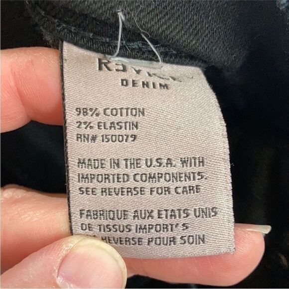 Revice Black Button Fly Jeans - Picture 9 of 13